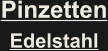 Pinzetten Edelstahl